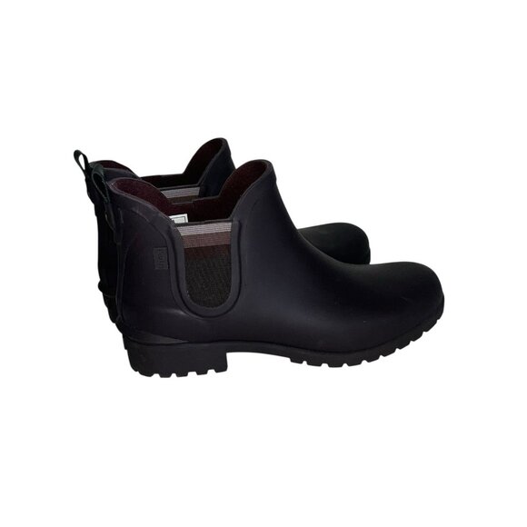 Keds Waterproof Boots Womens 11 Rowan Rain Brown Rubber Pull On Shoes - Picture 3 of 8